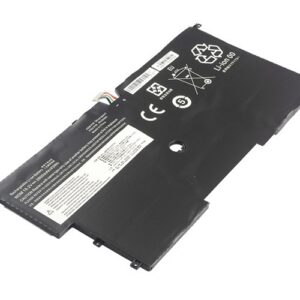 00HW002 00HW003 45N1700 Battery for Lenovo ThinkPad X1 Carbon Type 20A8 (15.2V 43Wh 8-Cell Li-Polymer) – Front view top 45° angle