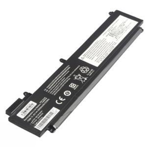 00HW023 00HW022 00HW036 SB10F46474 Battery for Lenovo ThinkPad T460s T470s (11.4V 23Wh 3-Cell Li-Polymer) – Front view top 45° angle