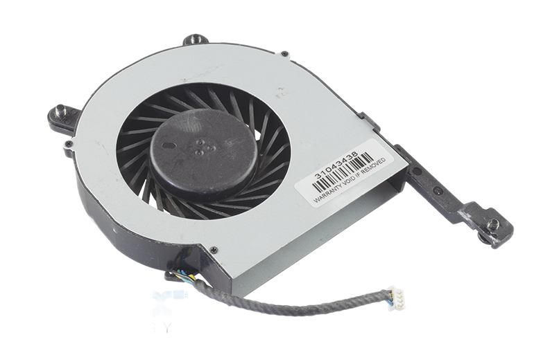 00KT152 SBB0Q20547 SF10H53265 CPU Fan for Lenovo ThinkCentre M715q 2nd Gen Desktop (no heatsink) – Top – fan blades visible