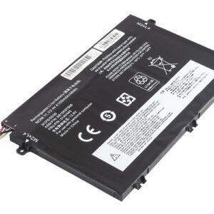 01AV445 01AV446 01AV447 01AV448, L17L3P51 Battery for Lenovo ThinkPad E480 E580 R480 R580 (11.1V 45.5Wh 3-Cell Li-Polymer) – Front view top 45° angle