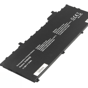 01AV494 01AV430 Battery for Lenovo ThinkPad X1 Carbon 6th Gen Type 20KH 20KG (11.55V 55Wh 3-Cell Li-Poly) – Front view top 45° angle
