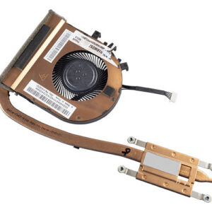 01AW252 CPU Fan and Heatsink Assembly for Lenovo ThinkPad L460 Type 20FV (for models with integrated GPU) – Top – fan blades visible