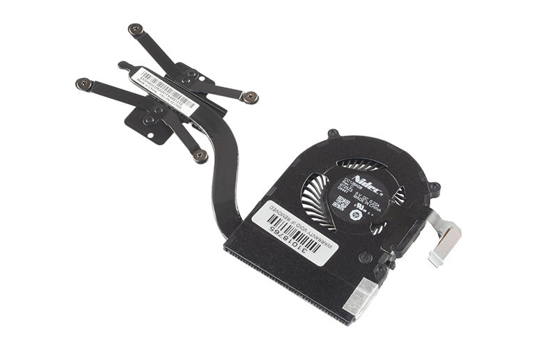 01AW976 CPU Fan and Heatsink Assembly for Lenovo ThinkPad X1 Yoga 1st Gen – Top – fan blades visible