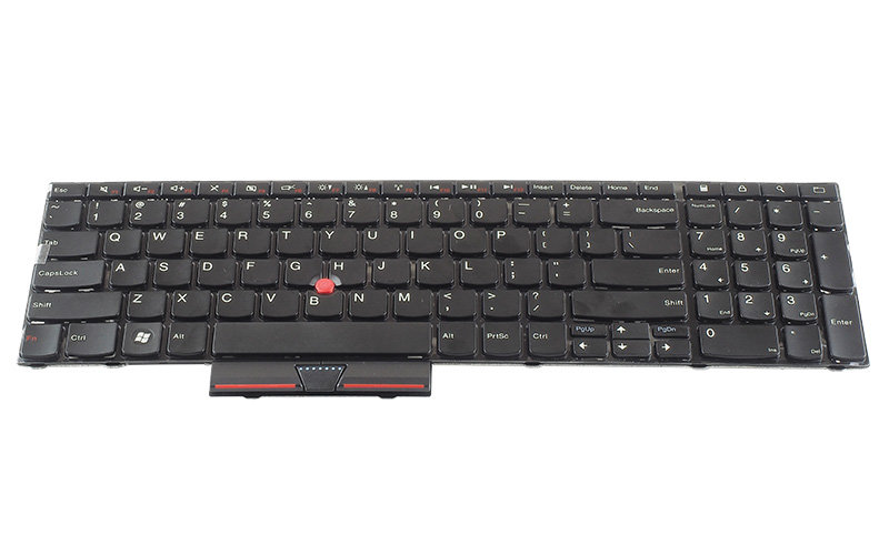 04W0872 0A62075 Keyboard for Lenovo&nbsp;ThinkPad Edge E520 – Front view – keys & layout