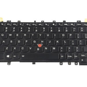 04Y2650 SN20A45488 Keyboard for Lenovo ThinkPad Yoga Type 20C0 – Front view – keys & layout