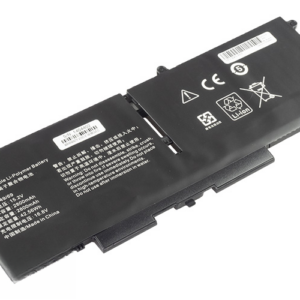 07KRV H4PVC Battery for Dell Latitude 7430 7530 (15.2V 43Wh 4-Cell Li-Poly) – Front view top 45° angle