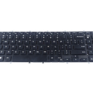 082KD3 3NVJK Keyboard for Dell Inspiron 15-7566 17-7778 (with backlit keys) – Front view – keys & layout