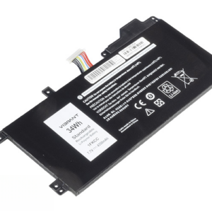 09NTKM 1FKCC KWWW4 Battery for Dell Latitude 7200 2-in-1 5295 2-in-1 (7.7V 33Wh 2-Cell Li-Poly) – Front view top 45° angle