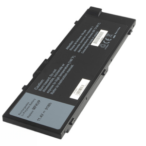 0FNY7 T05W1 MFKVP Battery for Dell Precision 15 7000 series (7510) 17 7000 series (7710) (11.4V 91Wh Li-Poly) – Front view top 45° angle