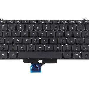 0GDY5C Keyboard for Dell Latitude 7410 (with backlit keys) – Front view – keys & layout