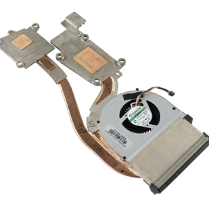 0M2CFG Thermal Assembly (CPU Fan + Heatsink) for Dell Latitude E6530 – Top – fan blades visible