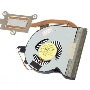 0R9JV6 CPU Fan for Dell Inspiron 15 3558 (with heatsink) – Top – fan blades visible