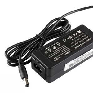 10.5V 1.9A 20W AC Adaptor for Sony VAIO VPCP111KX VPCP112KX VPCP114KX VPCP118KX PCG-11112W (P/N: VGP-AC10V2 VGP-AC10V6) – Angled front – 3 sides visible