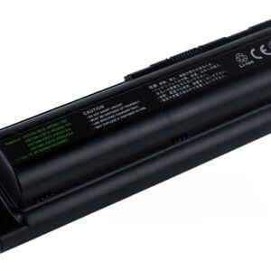 10.8V 112Wh 12-Cell Battery for HP G50 G60 G61 G70 HP Pavilion DV4 DV5-1000 DV5-1200 DV5t-1000 DV6-1000 DV6-1100 Compaq Presario CQ40 CQ60 CQ61 (P/N: HSTNN-CB72 HSTNN-DB72 KS527AA HSTNN-IB79 HSTNN-XB79) – Front view top 45° angle
