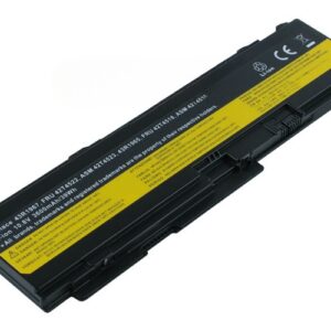 10.8V 3600mAh/39Wh Prismatic Li-ion Battery for Lenovo ThinkPad X300 X301 (P/N: 43R1965 FRU 42T4518 ASM 42T4519 FRU 42T5522 ASM 42T4523) – Front view top 45° angle