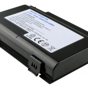 10.8V 4400mAh/48Wh 6-Cell Battery for Fujitsu LifeBook A6210 E8410 AH550 E780 (P/N: FPCBP175 FPCBP198 FPCBP234AP) – Front view top 45° angle