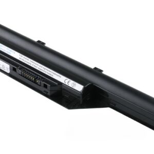 10.8V 4400mAh/48Wh 6-Cell Battery for Fujitsu LifeBook S6410 S6510 S7210 S7220 (P/N: FPCBP177 FPCBP179AP) – Front view top 45° angle