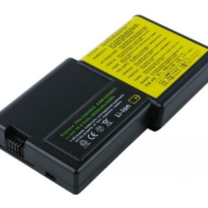 10.8V 4400mAh/48Wh 6-Cell Battery for IBM ThinkPad R30 R31 (P/N: 02K6821 02K6822 02K6823 02K6824 02K6825 02K6829 02K6830 02K6831 02K6832) – Front view top 45° angle