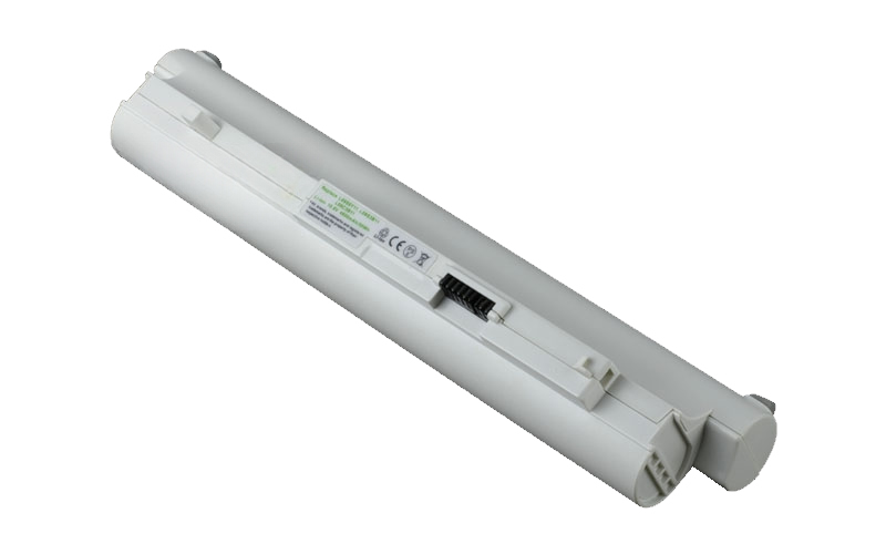 10.8V 4400mAh/48Wh 6-Cell Battery for Lenovo IdeaPad S10-2 (P/N: 57Y6274 55Y2099 L09C3B11 L09M3B11) – Front view top 45° angle