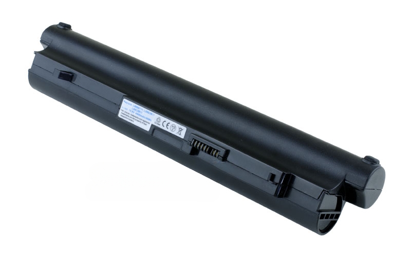 10.8V 4400mAh/48Wh 6-Cell Battery for Lenovo IdeaPad S10-2 S10-2C (P/N: 55Y2098 57Y6273 L09C6Y11 L09S6Y11) – Front view top 45° angle