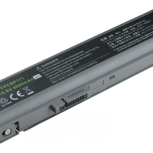 10.8V 4600mAh/50Wh 6-Cell Battery for Fujitsu Siemens LifeBook P7230 P7230D P7230P (P/N: FPCBP171 FPCBP171AP) – Front view top 45° angle