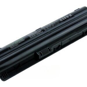 10.8V 48Wh 6-Cell Battery for HP Pavilion DV3-2000 DV3-2300 Compaq Presario CQ35 CQ36 (P/N: HSTNN-XB93 HSTNN-C54C 516479-121 NU089AA HSTNN-DB94 HSTNN-OB94) – Front view top 45° angle