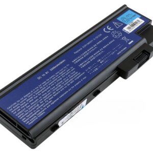 10.8V 5200mAh/56Wh 6-Cell Battery for Gigabyte W511A W511U (P/N: SQU-501) – Front view top 45° angle