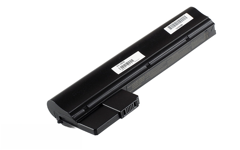 10.8V 55Wh 6-Cell Battery for HP Mini 110-3500 110-3600 110-3700 (P/N: HSTNN-LB1Y 614561-421 ED06DF) – Front view top 45° angle