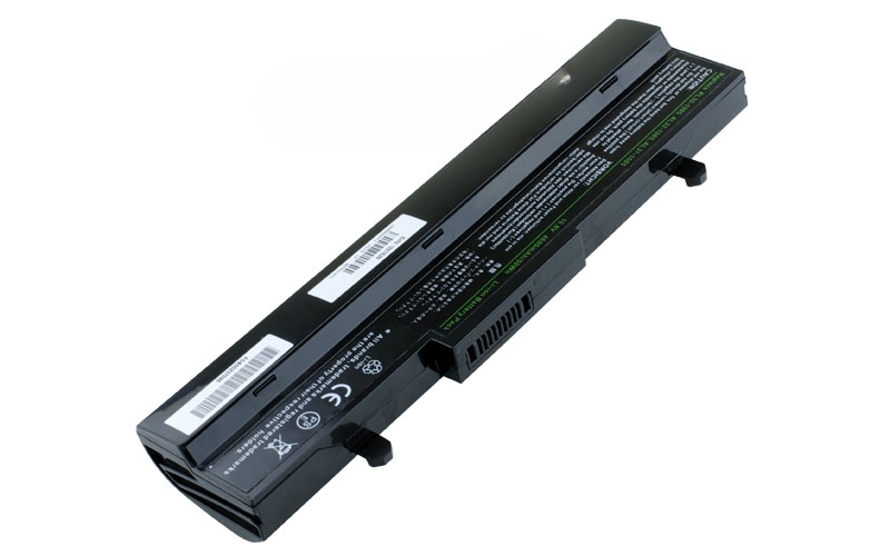 10.8V 56Wh 6-Cell Battery for ASUS eee PC 1001HA 1001P 1005HA 1005P 1101HA (P/N: AL31-1005 AL32-1005 ML32-1005 PL32-1005) – Front view top 45° angle