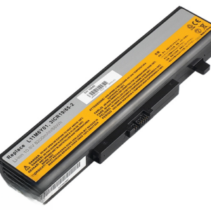 10.8V 56Wh 6-cell battery for Lenovo IdeaPad G580 Y580 Y480 Z580 (P/N: L11M6Y01) – Front view top 45° angle
