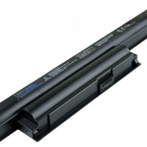 10.8V 56Wh 6-Cell Battery for Sony VAIO VPC-EA21 VPC-EA25 VPC-EA26 VPC-EA35 VPC-EA36 VPC-EA37 VPC-EB25 VPC-EB27 VPC-EB35 VPC-EB37 VPC-EB45 VPC-EB46 (P/N: VGP-BPS22 VGP-BPS22A) <strong><span style= – Front view top 45° angle