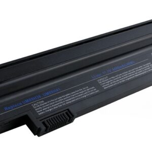 10.8V 56Wh 6-Cell Batteyr for Acer Aspire One 532h (P/N: UM09H36 UM09H41 UM09G31) – Front view top 45° angle