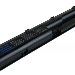 10.8V 58Wh 6-Cell Battery for HP ProBook 4530s 4535s 4430s 4435s 4540s (P/N: HSTNN-DB2R HSTNN-IB2R HSTNN-LB2R HSTNN-OB2R HSTNN-XB2E HSTNN-XB2F 633733-321 633805-001) – Front view top 45° angle