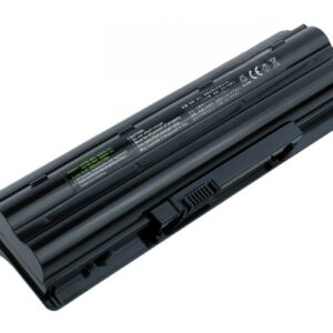 10.8V 6600mAh/71Wh 9-Cell Battery for HP Pavilion DV3-1000 DV3z-1000 (P/N: HSTNN-IB82 500029-142 HSTNN-IB83 NB801AA 5000028-142) – Front view top 45° angle