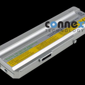 10.8V 6600mAh/71Wh 9-Cell Battery for Lenovo 3000 Series C200 N100 N200 (P/N: 41U5027 40Y8317 FRU 92P1184 FRU 92P1186 FRU 42T5212 ASM 92P1187) – Front view top 45° angle