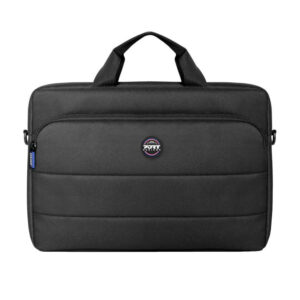 105352 Port Designs Portland II Eco 14 16 inch Essential Top Loading Laptop Bag – Grey wr 01