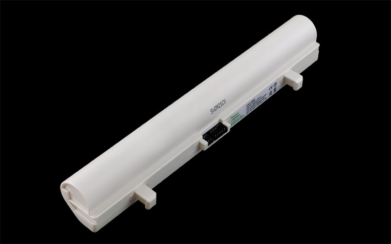 11.1V 2200mAh/24Wh 3-Cell Battery for Lenovo IdeaPad S10 S10C S10e S12 S9 S9e (P/N: 45K2175 51J0398 L08S3B21) – Front view top 45° angle