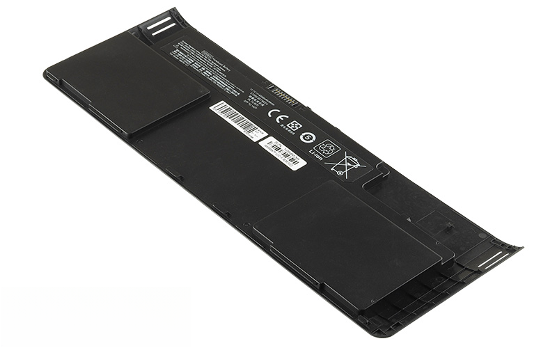 11.1V 3400mAh/38Wh 3-Cell Li-Poly battery for HP EliteBook Revolve 810 G1 G2 G3 (P/N: OD06 698943-001 HSTNN-IB4F OD06XL) – Front view top 45° angle