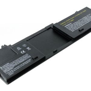 11.1V 3600mAh/40Wh Li-Polymer Battery for Dell Latitude D420 D430 (P/N: FG442 JG768 GG386 KG126 451-10365 312-0445) – Front view top 45° angle