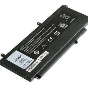 11.1V 38Wh 3-Cell Li-Poly Battery for Dell Vostro 14-5459 Inspiron 15-7548 15-7548 (P/N: 4P8PH D2VF9 PXR51) – Front view top 45° angle