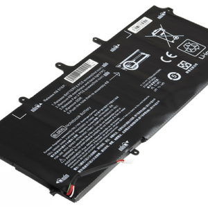 11.1V 38Wh 3-Cell Li-Poly Battery for HP EliteBook Folio 1040 G2 G1 G0 (P/N: BL06XL BL06042XL 722236-2C1 722297-005) – Front view top 45° angle