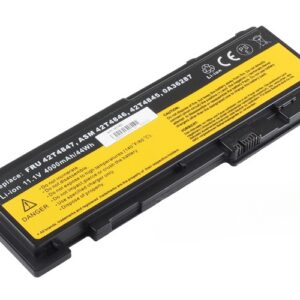 11.1V 4000mAh/44Wh Prismatic Li-ion Battery for Lenovo ThinkPad T420s T420si (P/N: 42T4844 42T4845 42T4846 42T4847 0A36287) – Front view top 45° angle