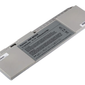 11.1V 4200mAh/47Wh Li-Polymer Battery for Sony VAIO SVT11113 SVT11115 SVT13117 SVT13127 (P/N: VGP-BPS30) – Front view top 45° angle