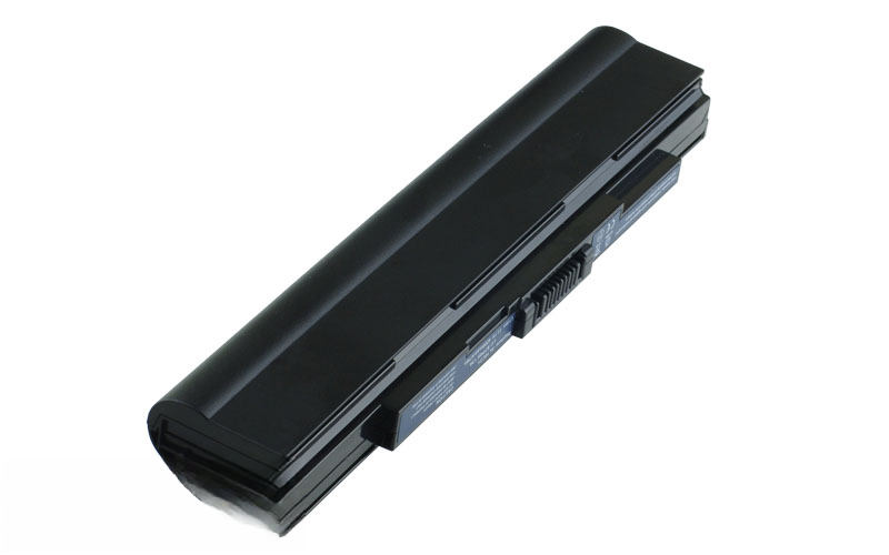 11.1V 4400mAh/49Wh 6-Cell Battery for Acer Aspire 1425P 1430Z 1830T 1830Z 1830TZ Acer Aspire One 721h 753 AO721 AO721h AO753 Acer Aspire TimelineX 1830T (P/N: AL10C31 AL10D56 BT.00603.113 AK.006BT.073 BT.00605.064 LC.BTP00.130) – Front view top 45° angle