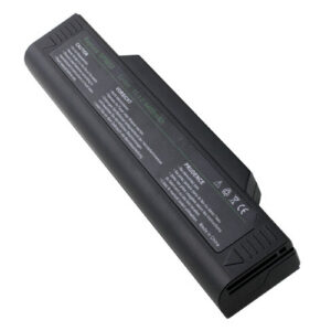 11.1V 4400mAh/49Wh 6-Cell Battery for Fujitsu Siemens Amilo L1300 C1300 L7310G Packard Bell EasyNote MIT-RHEA-S MIT-RHEA-C (P/N: BP-8050 BP-8050X) – Front view top 45° angle