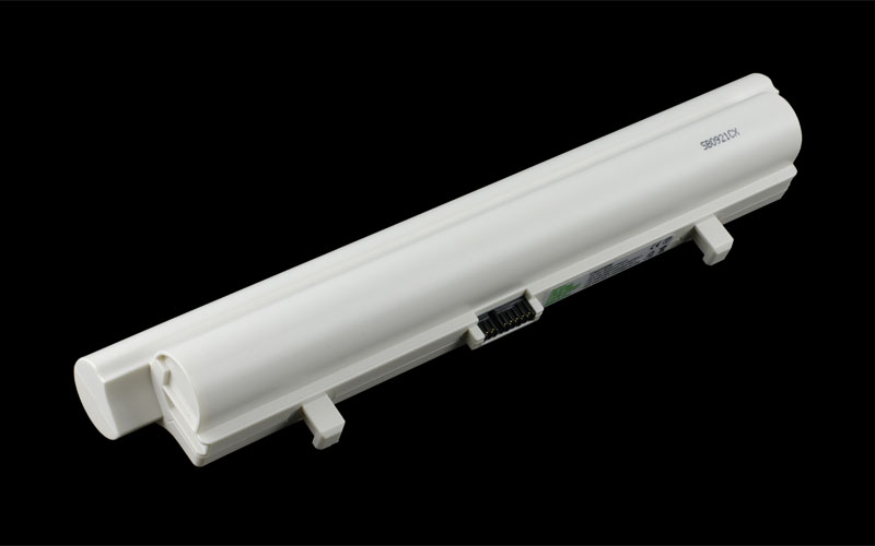 11.1V 4400mAh/49Wh 6-Cell Battery for Lenovo IdeaPad S10 S10C S10e S12 S9 S9e (P/N: FRU 42T4682 ASM 42T4683 45K2175 45K2177 51J0399 L08S3B21) – Front view top 45° angle