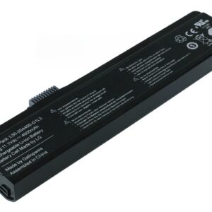 11.1V 44Wh 6-Cell Battery for Fujitsu Siemens Amilo Li1818 Li1820 Pi1505 Pi2512 Pi2515 Pa1510 Pa2510 Battery (P/N: L50-3S4400-G1P3 L50-3S4400-G1L3 L50-3S4000-C1S2) – Front view top 45° angle