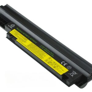 11.1V 4600mAh/51Wh 6-Cell Battery for Lenovo ThinkPad Edge 13" E30 E31 (P/N: FRU 42T4812 FRU 42T4813 FRU 42T4815 FRU 42T4858 FRU 57Y4565) – Front view top 45° angle