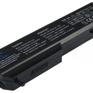 11.1V 49Wh 6-Cell Battery for Dell Vostro 1310 1320 1510 1520 2510 PP36L (P/N:0N241H 312-0724 312-0859 451-10655 T114C) – Front view top 45° angle