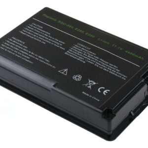 11.1V 49Wh 6-Cell Battery for Sahara LE1D LE1N NB610 N1356 (P/N: 3UR18650F-2-QC186 SQU-504 916C4600F) – Front view top 45° angle